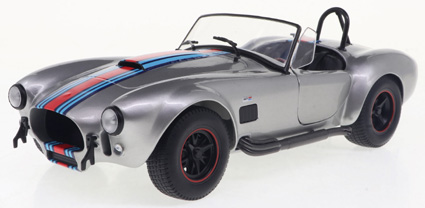S1804913 SOLIDO 1/18 シェルビー コブラ 427 Mk.II ソリドワークス 1965 (シルバー)
