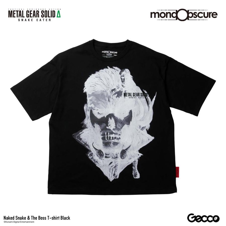 METAL GEAR SOLID Δ: SNAKE EATER/ネイキッド・スネーク&ザ・ボス ビッグシルエットTシャツ ブラック M