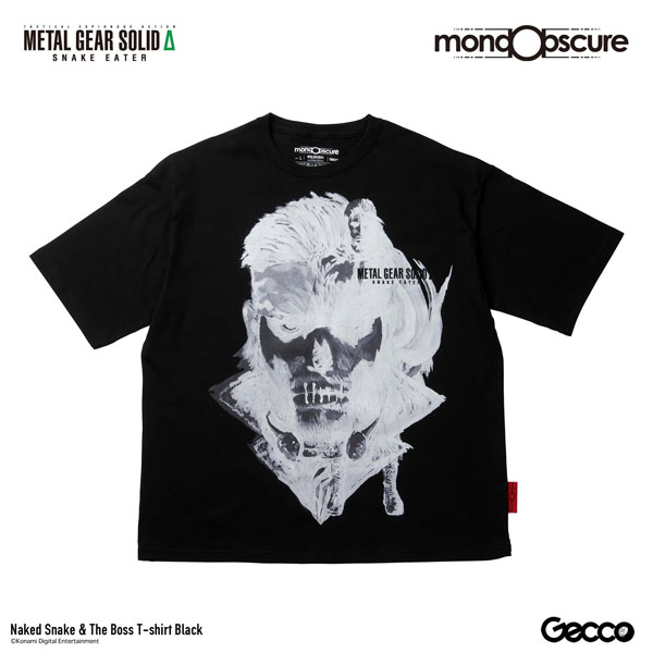 METAL GEAR SOLID Δ: SNAKE EATER/ネイキッド・スネーク&ザ・ボス ビッグシルエットTシャツ ブラックXL