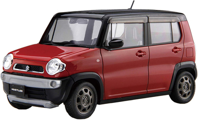 車NX-11 1/24 スズキ ハスラー(G/フェニックスレッドパール)