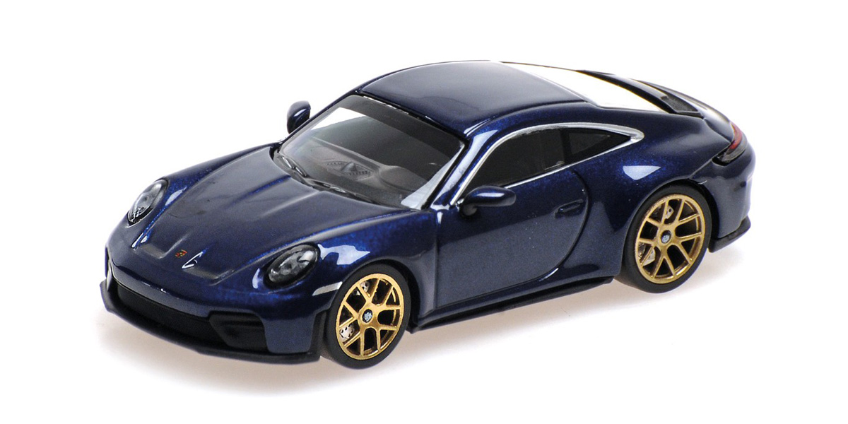 640064235 MINICHAMPS 1/64 ポルシェ 911 (992.2) GT3 ツーリング 2025 ブルーメタリック