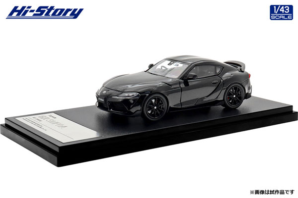 HS575BK Hi-Story 1/43 Toyota GR SUPRA RZ (2025) ブラックメタリック