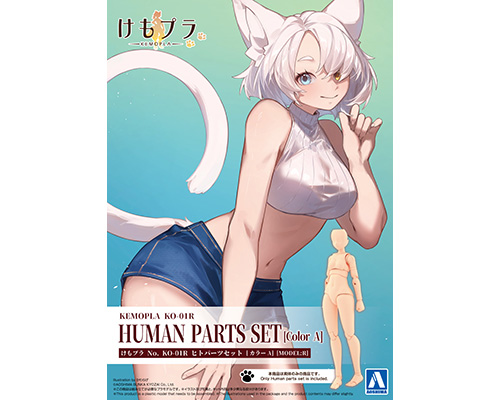 けもプラ KO-01R ヒトパーツセット[カラーA]