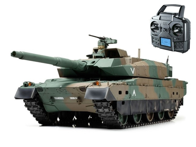 56036 1/16RC 陸上自衛隊 10式戦車 フルオペレーションセット (プロポ付)