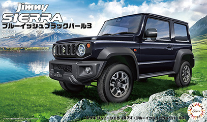 車NEXT-28 1/24 車NEXTシリーズ №28 スズキジムニーシエラ JB74(ブルーイッシュブラックパール3)