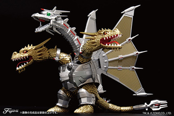 チビマルゴジラ-10 EX-1 チビマルゴジラシリーズ №10 EX-1 メカキングギドラ 豪華メッキ仕様