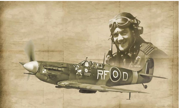 IT1482 イタレリ 1/72 WW.II イギリス空軍 スピットファイアMk.V/Mk.IX エース