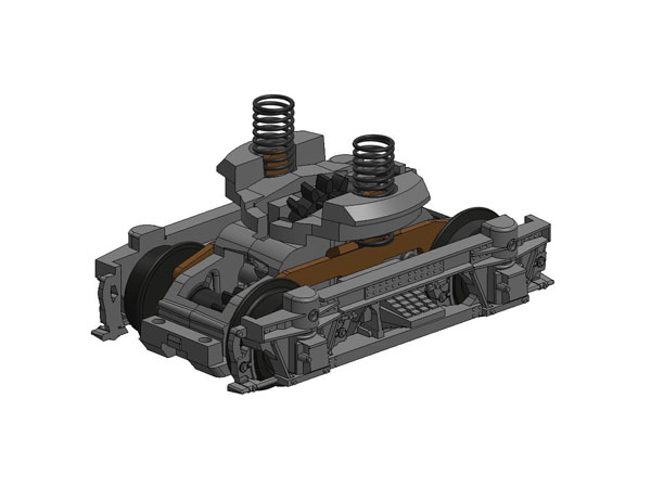 6828 DT12形動力台車(黒車輪)