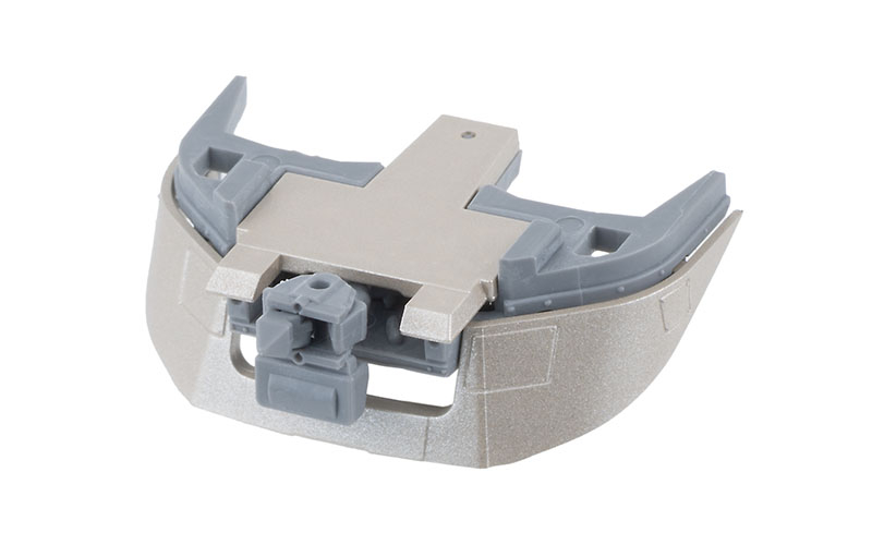 JC7268 密連形TNカプラー(SP・グレー・電連1段付・スカート付)