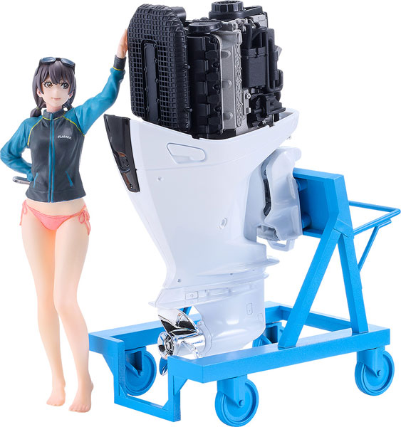 PLAMAX MF-97 minimum factory みのり with ホンダ船外機BF350 グランプリホワイト