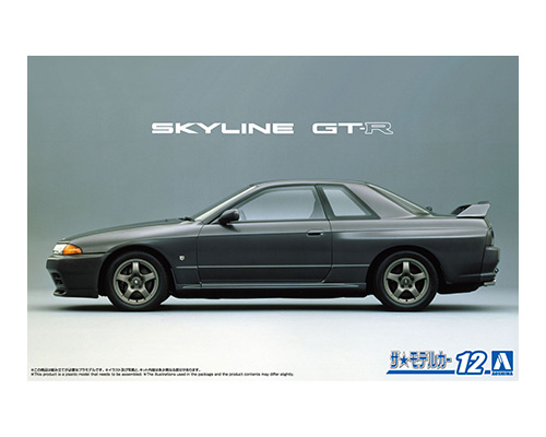 ザ☆モデルカー No.12 1/24 ニッサン BNR32 スカイラインGT-R'89