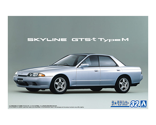 ザ☆モデルカー No.32 1/24 ニッサン HCR32 スカイラインGTS-t タイプM'89