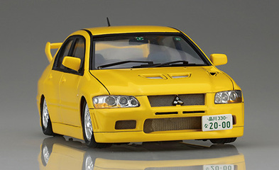 峠-5 EX-1 1/24 峠シリーズNo.5 EX-1 三菱ランサーエボリューションⅦ GSR 特別仕様(カーボンボンネットデカール付き)