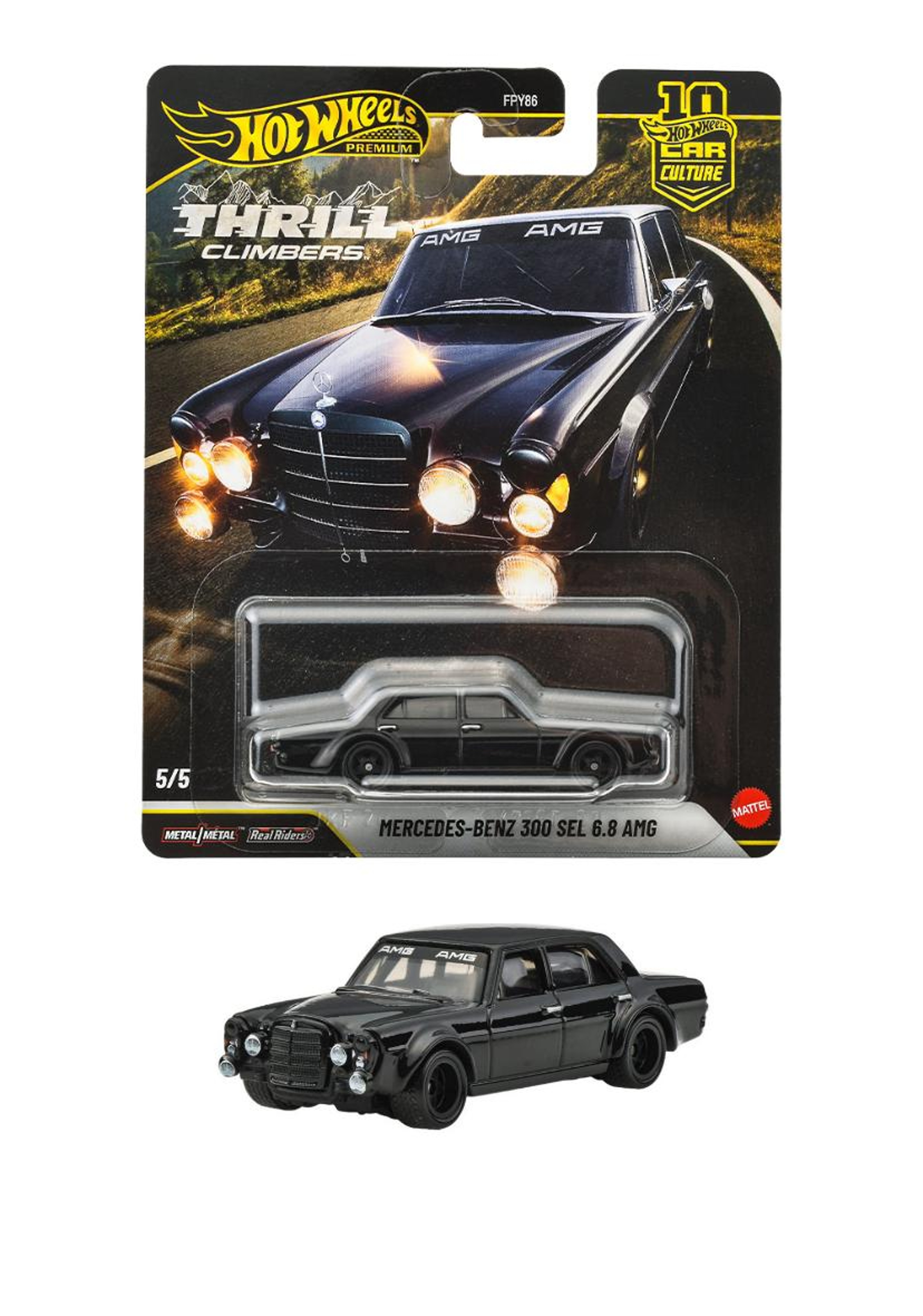 JKF20-9866 ホットウィール カーカルチャー スリル クライマーズ メルセデス・ベンツ 300 SEL 6.8 AMG