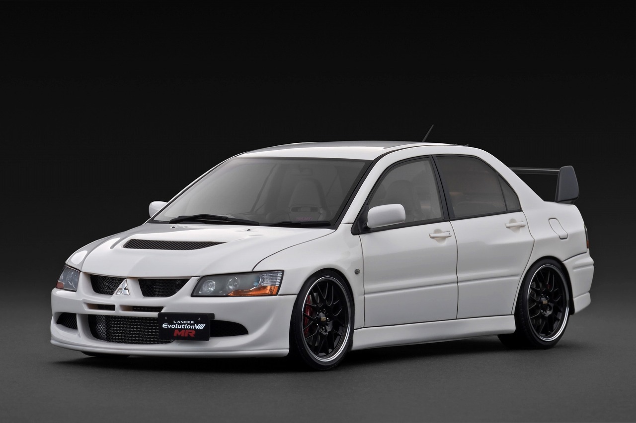 IG3835 IGモデル 1/18 Mitsubishi Lancer EvolutionⅧ MR (CT9A) White