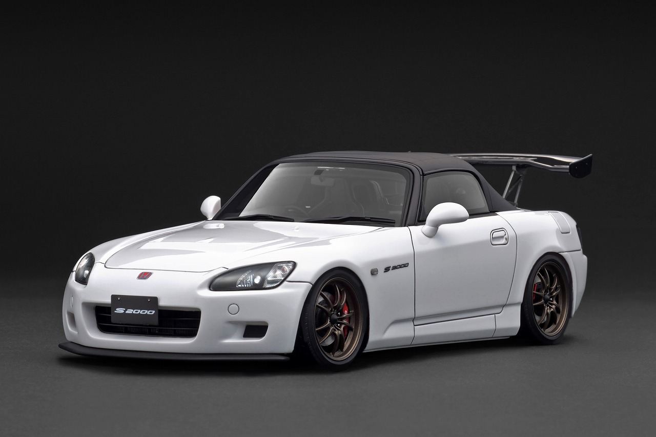 IG3917 IGモデル 1/18 Honda S2000 (AP1) White