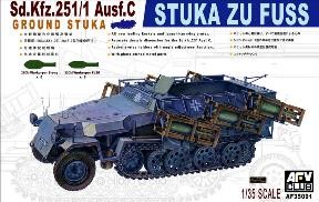 FV35091 AFV CLUB 1/35 Sd.Kfz.251/1 Ausf.C グランドスツーカ ロケットランチャー搭載型