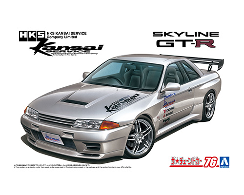 ザ☆チューンドカー No.76 1/24 HKS関西 BNR32 スカイラインGT-R'90(ニッサン)