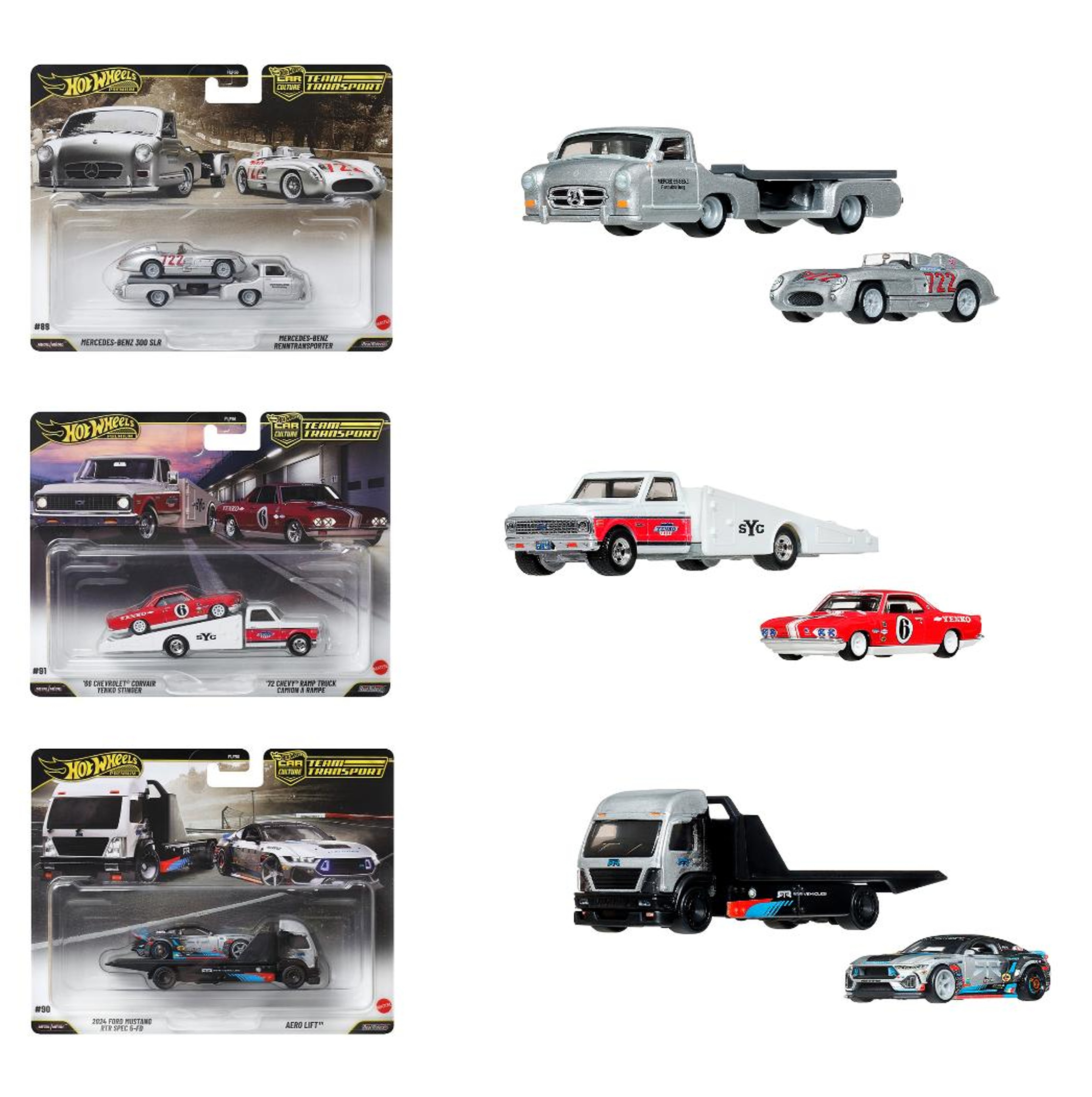 FLF56-987K ホットウィール チームトランスポート アソート (入数:4) 2026年04月発売