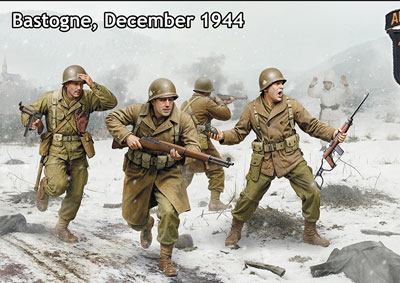 MB35253 マスターボックス 1/35 米・第101空挺師団兵士4体・バストーニュ1944年12月