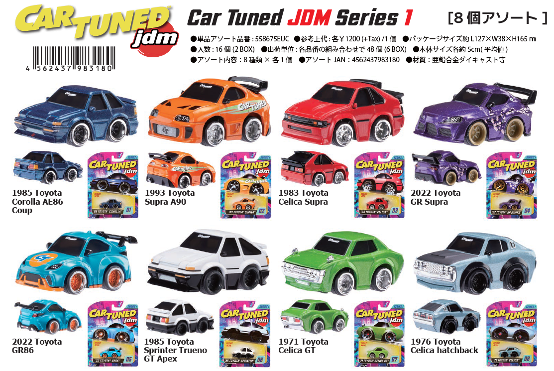 558675EUC Car Tuned JDM Series 1 (※8)