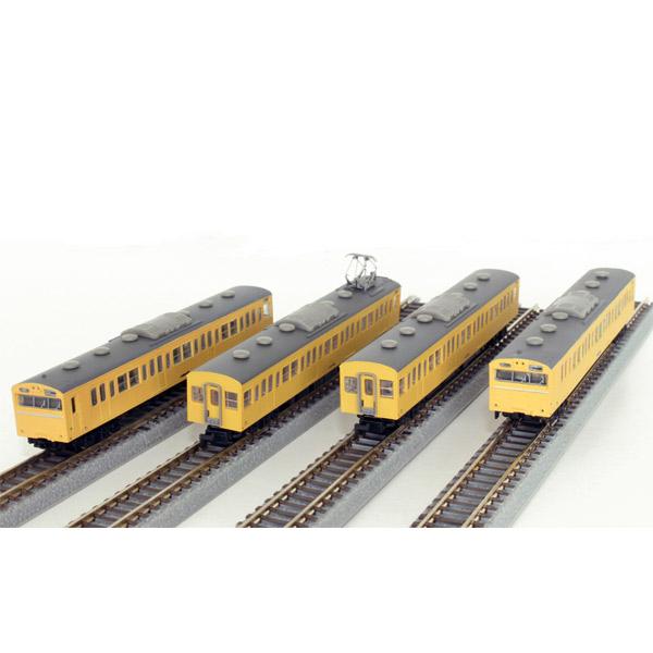 T022-13 (Z) 国鉄103系 カナリヤ 高運転台タイプ 4両基本セット