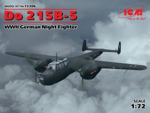 72306 ICM 1/72 ドルニエ Do215B-5 夜間戦闘機