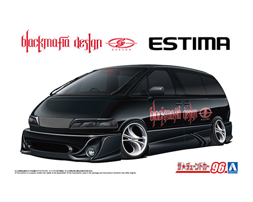 ザ・チューンドカーNo.96 1/24 ブラックマフィア TCR11W エスティマ'98(トヨタ)