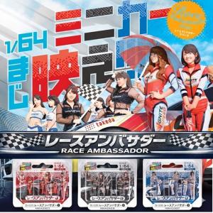 55-0290 ジオラマ人形3Dカラー 1/64 レースアンバサダー 3C