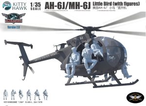 KH50004 キティホーク 1/35 AH-6J/MH-6J リトルバードwフィギュア