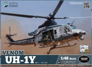 KH80124 キティホーク 1/48 UH-1Y ヴェノム