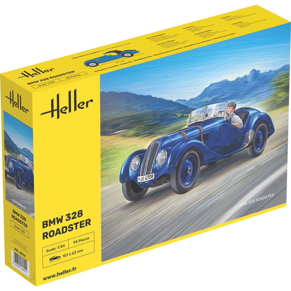HE80701 エレール 1/24 BMW 328 ロードスター 1937