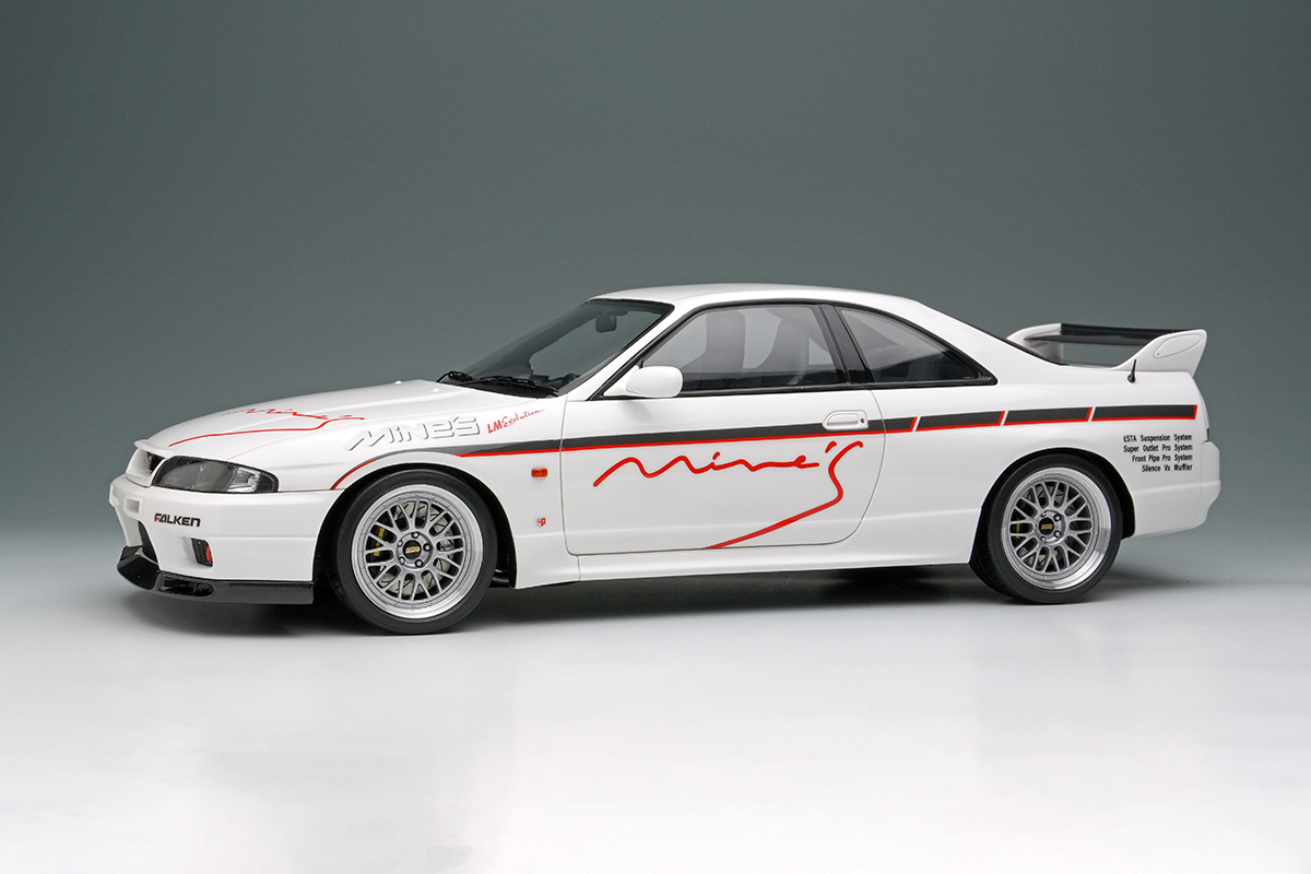 EML179A EIDOLON 1/18 Mine's Skyline GT-R(BCNR33) ソニックシルバー