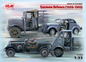 35642 ICM 1/35 ドイツ軍ドライバー(1939-1945)