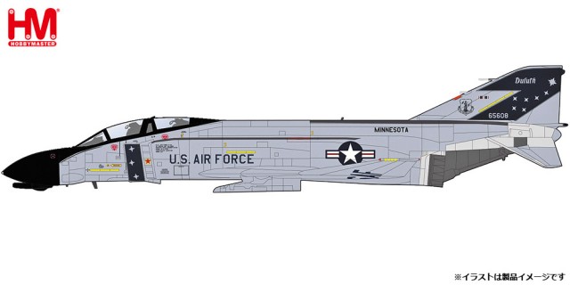 HA19077 Hobby Master 1/72 F-4D 'Minnesota ANG' 65608 148th FIG Duluth IAP 1984