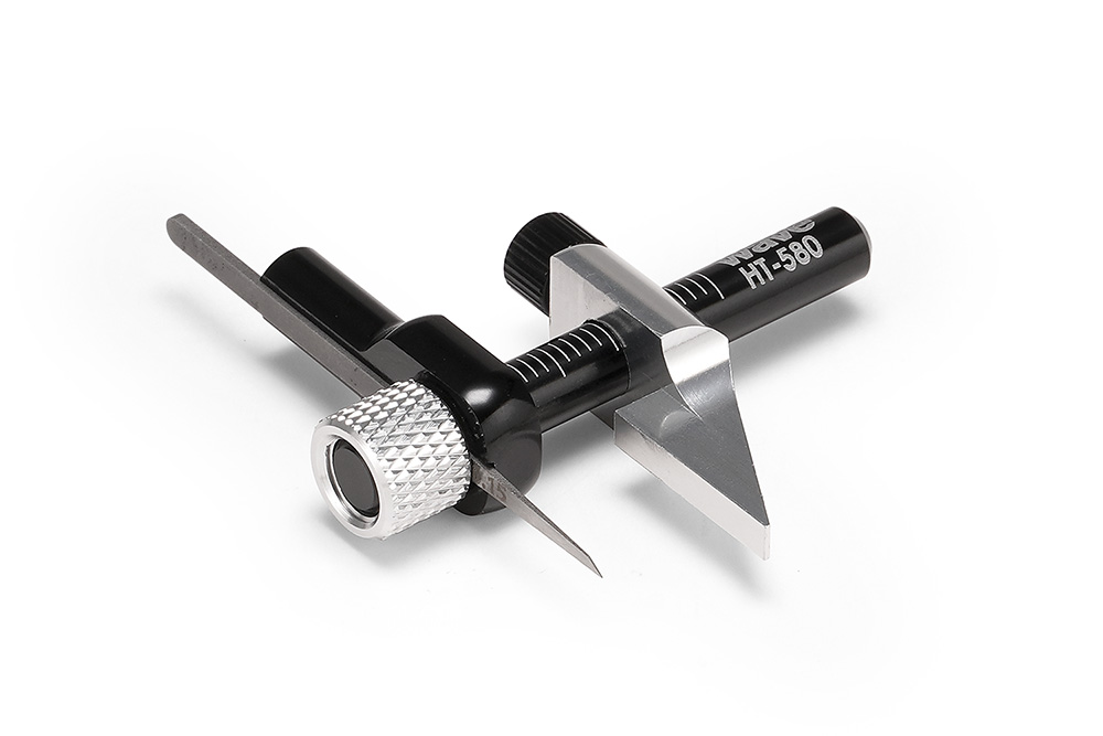 HT-580 HGマイクロチゼル専用 平行スジ彫りグリップ