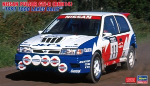 20605 1/24 ニッサン パルサー (RNN14) GTI-R '1991 1000湖 ラリー'