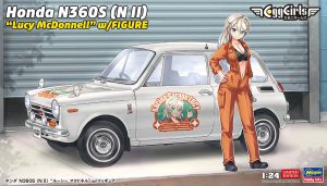 SP689 1/24 ホンダ N360S (N II) 'ルーシー マクドネル' w/フィギュア