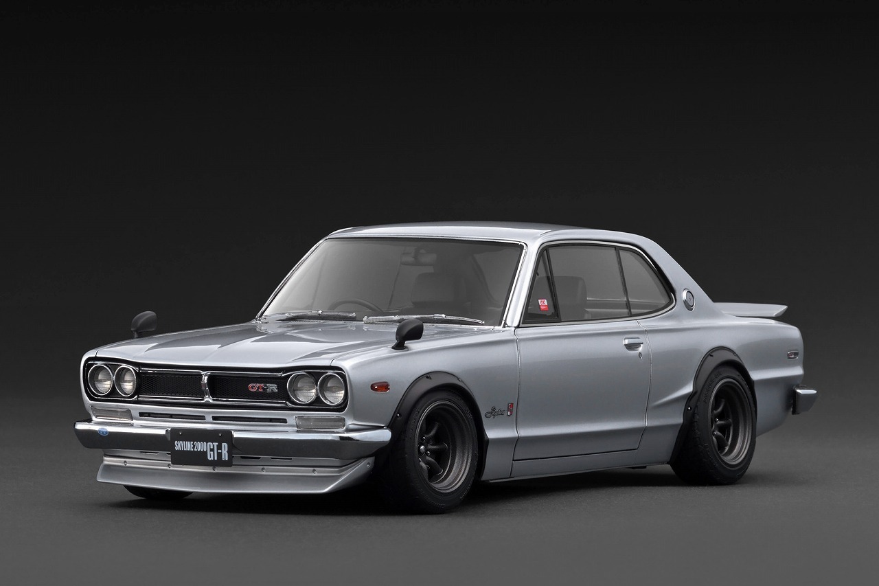 IG4031 IGモデル 1/18 Nissan Skyline 2000 GT-R (KPGC10) Silver