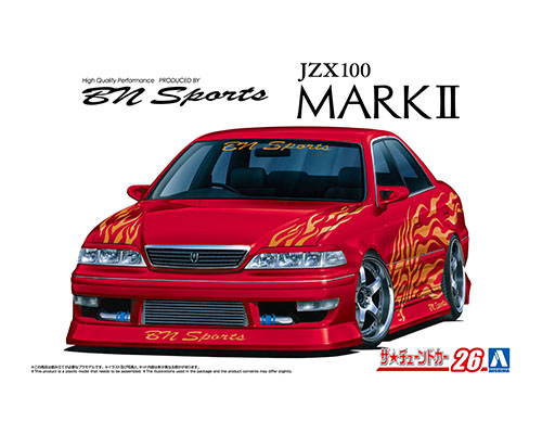 ザ☆チューンドカー No.26 1/24 BNスポーツ JZX100 マークⅡ'98(トヨタ)