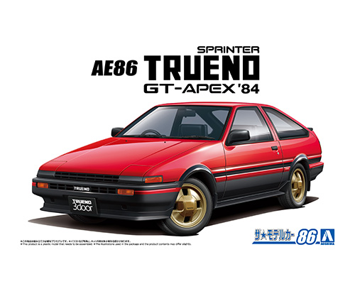 ザ☆モデルカー No.86 1/24 トヨタ AE86 スプリンタートレノ GT-APEX'84
