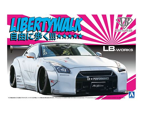 1/24 リバティーウォーク No.10 LB★ワークス R35 GT-R Ver.2