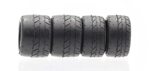 RTC-1 1/24 リアルタイヤコレクション レーシングスリックタイヤ15インチ 前285/40後345/35