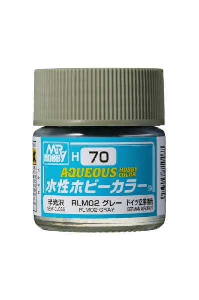 ※新価格※ H070J 水性ホビーカラー RLM02 グレー