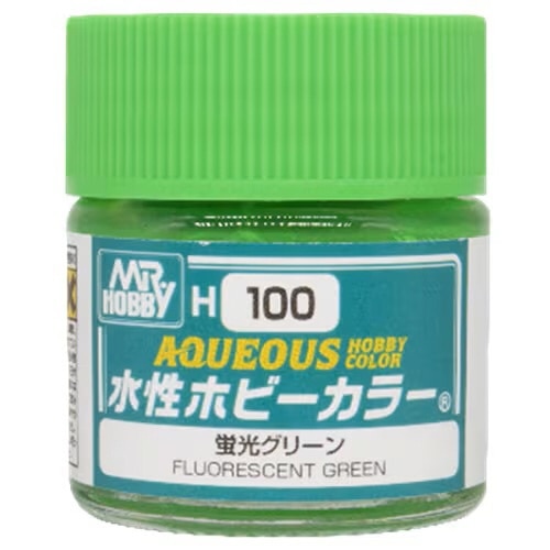 ※新価格※ H100J 水性ホビーカラー 蛍光グリーン