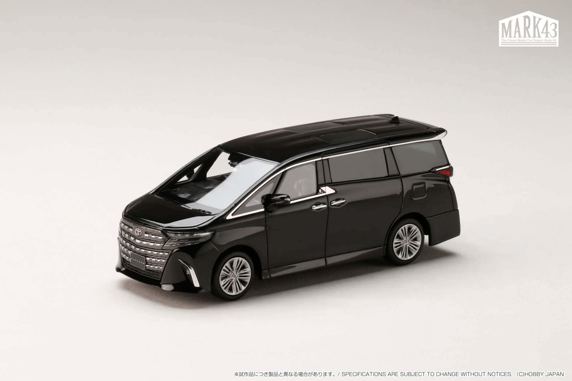 PM43156BBK MARK43 1/43 トヨタ ALPHARD Z ブラック