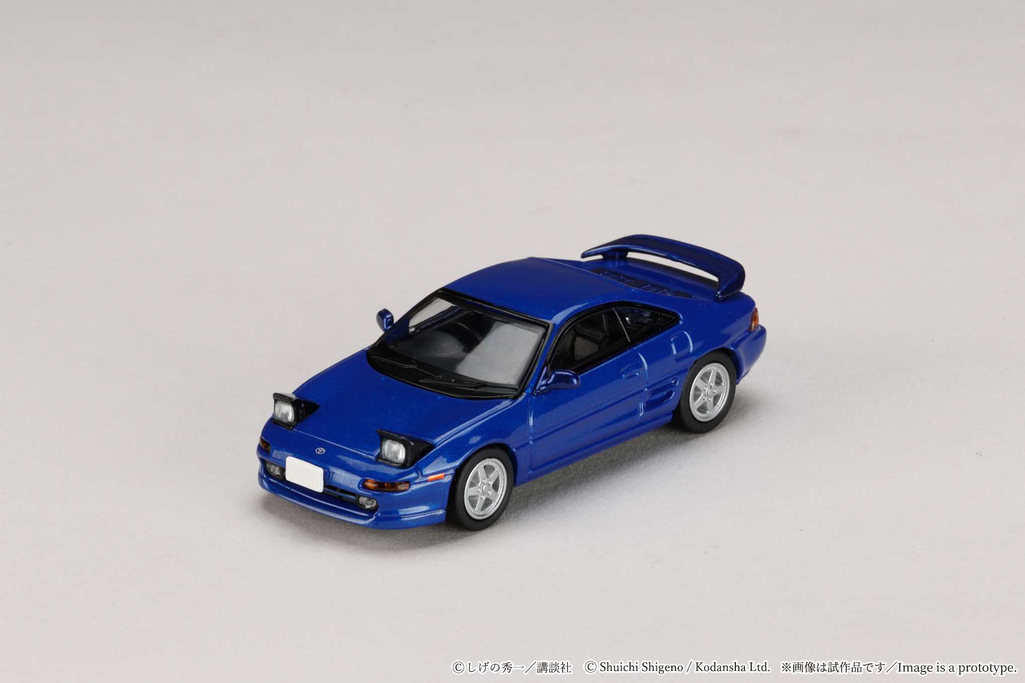 HJDMD009 HJ64 1/64 Toyota MR2 (SW20)/頭文字D 小柏 カイ VS 藤原 拓海