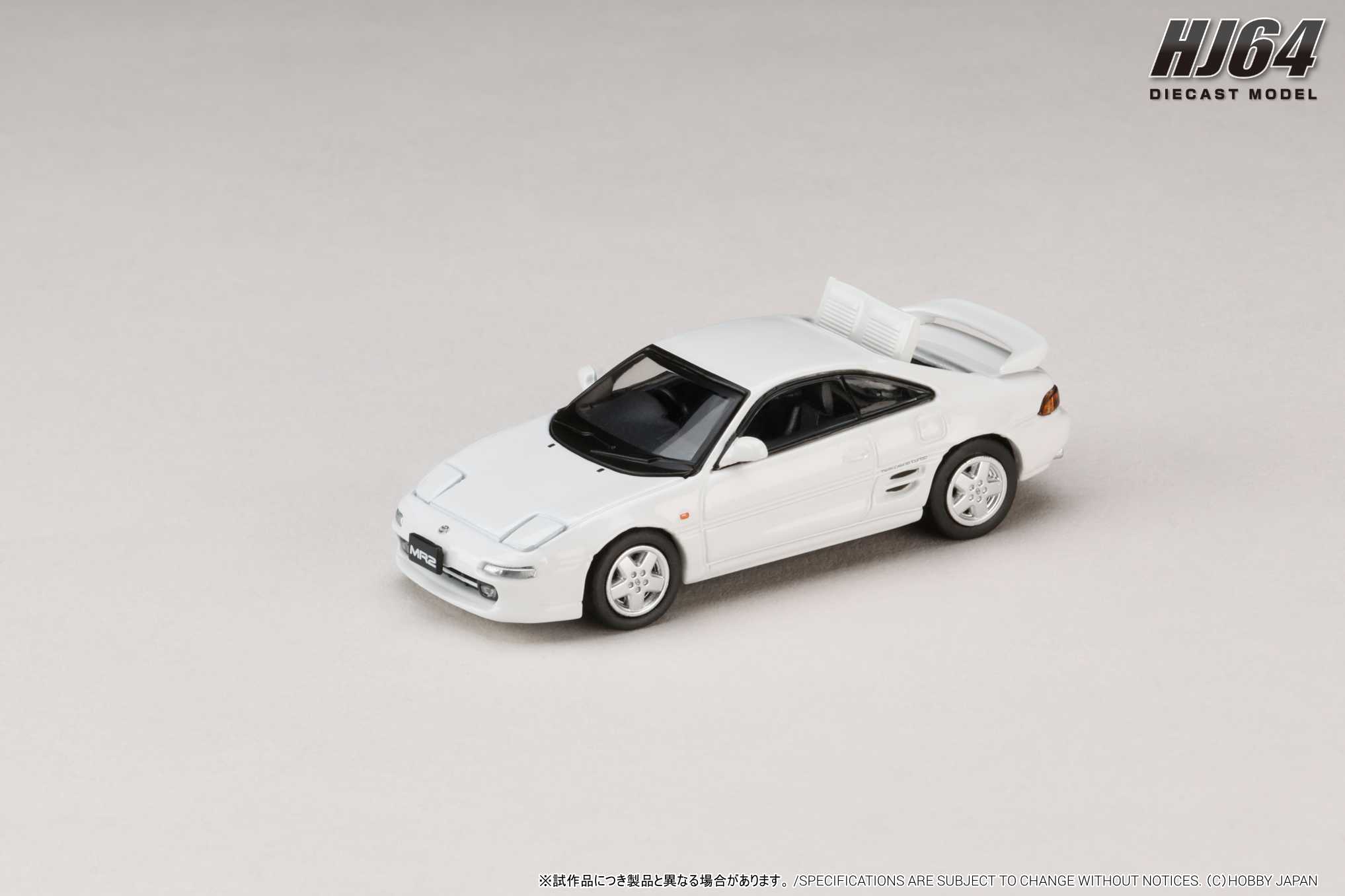 HJ641045W HJ64 1/64 Toyota MR2 (SW20) GT-S 1996 スーパーホワイトⅡ