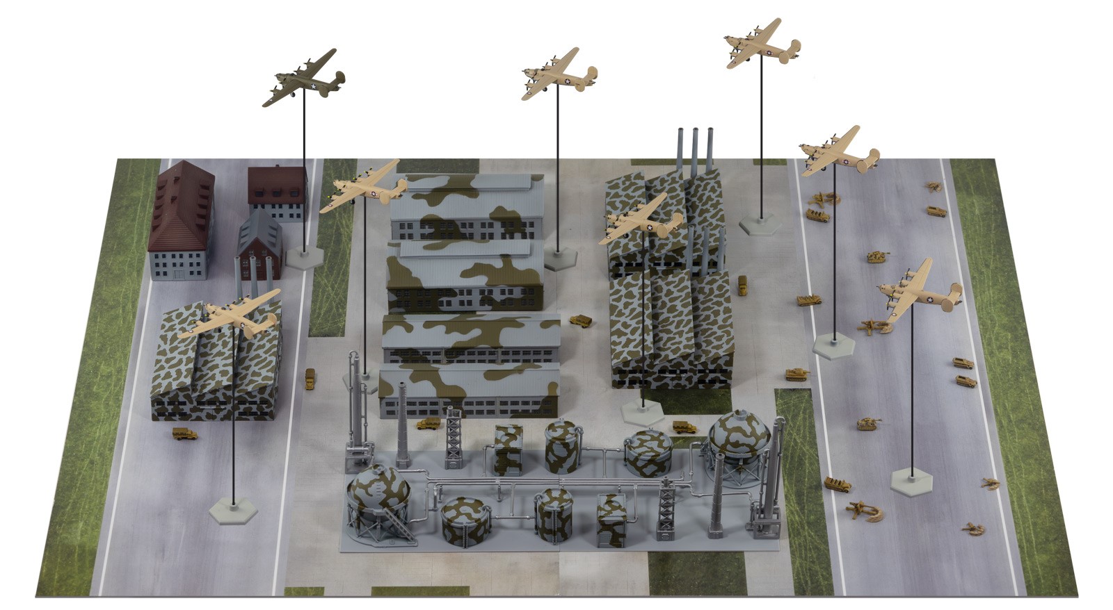 SPS38 1/700 WWII プロエスティ製油所攻撃作戦 (タイダルウエーブ作戦)