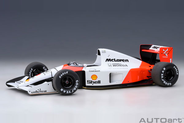 89140 1/18 マクラーレン ホンダ MP4/6 日本GP 1991年 #1 (アイルトン・セナ) ※マクラーレンロゴ入り